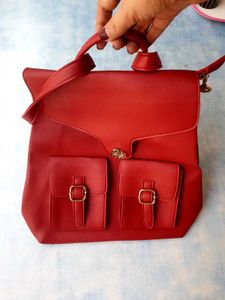 Red Backpack