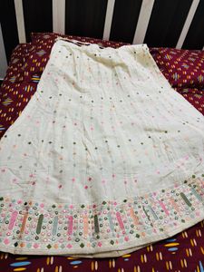 Block Print Lehenga Set