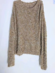 woman stylish winter sweater