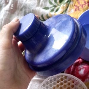 Blender Bottle With Supplements Compartment &amp; Cup