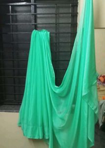 Simple And Beautiful Saree X With Stiches Blowse