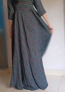 Floral Print Maxi Dress