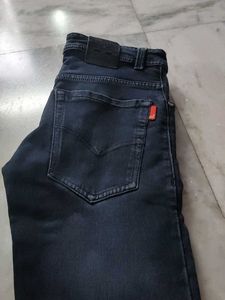 Dark Blue Denim Jeans