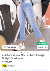 Roadster Straight Fit Jeans