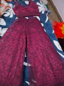 New Top with Sharara design by me