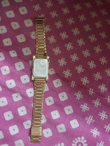 Vintage Gold Tone Quartz Watch