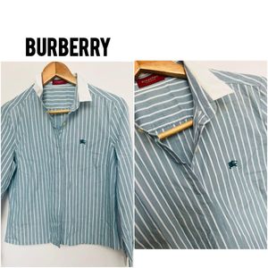 Burberry Striped Button Down