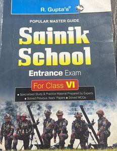 SAINIK SCHOOL ENTRANCE EXAM CLASS 6