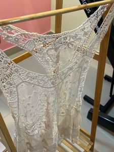 Boho Lace Detail Tank Top