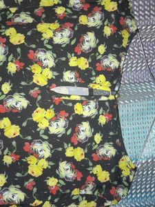 Multi Color Round Neck, Back Button, Sale 96