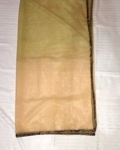NET DUPATTA (Beige/Cream)