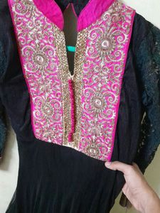 Beautiful Black Designer Gown