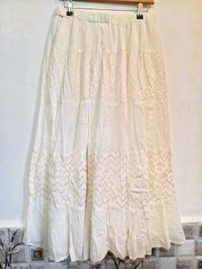 🎁Buy 2, Get 2 Free🎁Freesize White Skirt