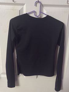 NewMe Black Long Sleeve Top(xxs)