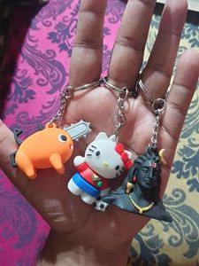 Cool Keychain Set (Pack Of 3)