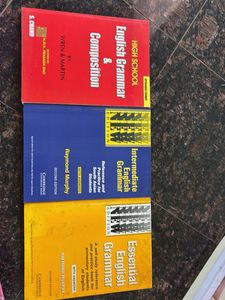English Grammar Books Set