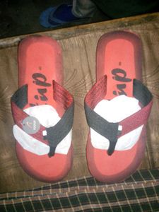 FOOTUP Red Flip-Flops