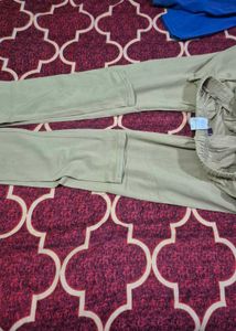 Combo Of 3bottom Wear,1pant And 2 Churidar Legging