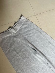 Mango imported flared Comfy Grey Sweatpants