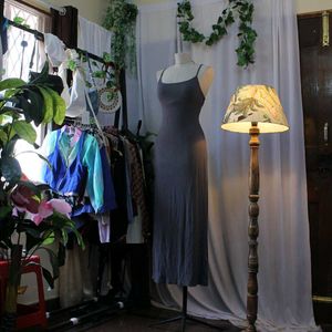 H&M Gray Slip Dress