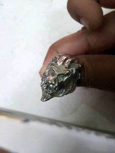 Lion Head Ring