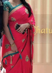 saree with blouse