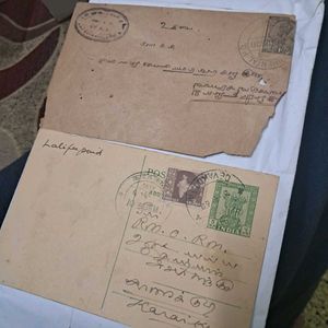 Vintage Envelope+letter