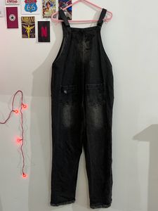 Women Charcoal Grey Jumpsuit