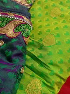 Banarasi Silk Saree With Blouse