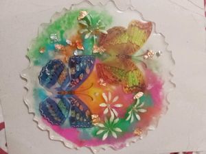 Butterfly Resin Art