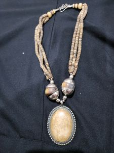Banjara Style Fashion Necklace And Free Stone Mala