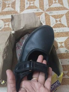 Girls Black School Shoes