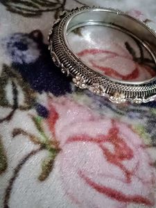 Silver Tone Bangle Bracelet