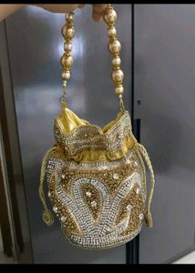 Rhinestone Potli Bag