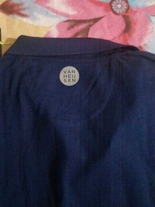 Van Heusen Flex Polo - Navy, Size L New With Tag