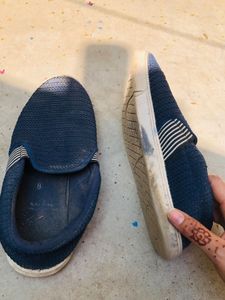 Blue Sneaker Shoes Casual