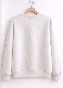 Graphic Print Pullover Sweater