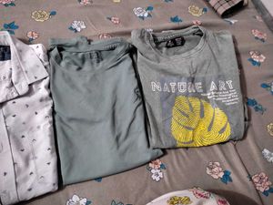 Mens 2 T-shirt Or 1 Shir Used Multiple Time Faded