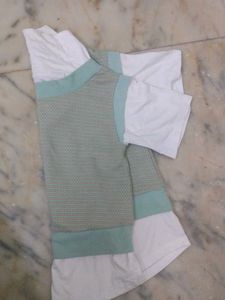 Girls&#39; Vest Shirt Set