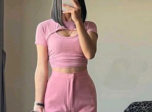 Drawstring Runched Top