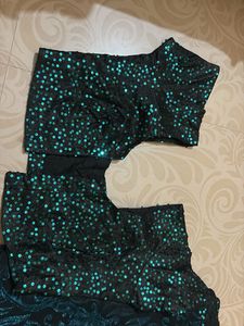 Sequin saree with blouse