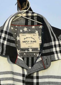 Heavyweight Shirt Mc Flys ,Black And White Stripes