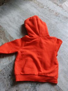 Cute Orange Kids Hoodie