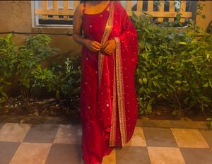 Elegant Red Kurta Set