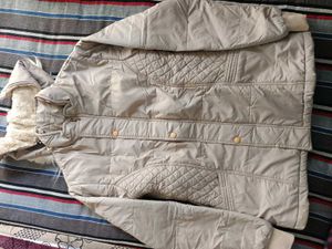 Beige Quilted Jacket