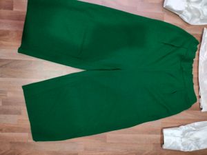 Green Palazzo Pants