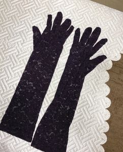 Black Net Gloves