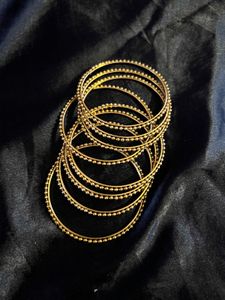 Golden Bangle Set