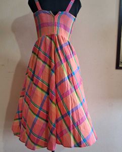 Vintage Plaid Sundress