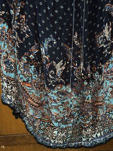 Boho Print Maxi Skirt
